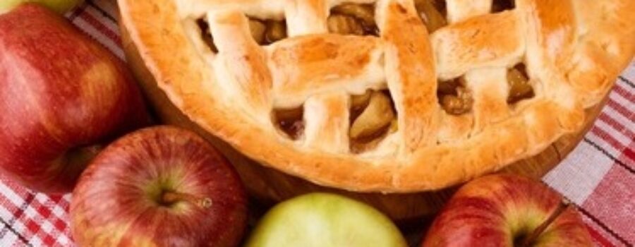 A is for April and Apple Pie.